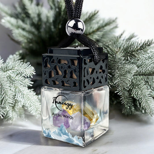 Arctic Winds Crystal-Enhanced Oil Diffuser, Car Air Freshener, 8ml