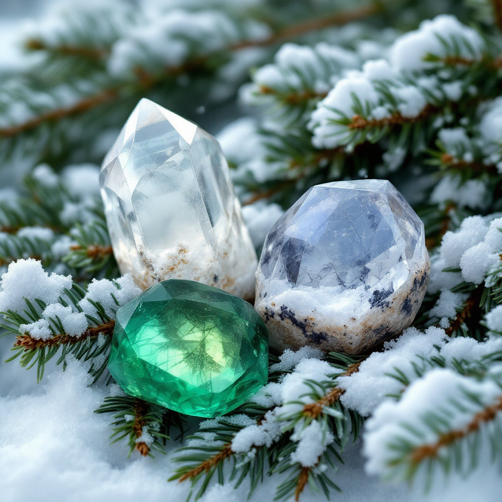 Limited Edition: Christmas Morning Crystal-Enhanced Oil Diffuser, Car Air Freshener, 8ml