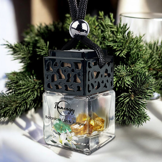 Botanical Gin and Juniper Crystal-Enhanced Oil Diffuser, Car Air Freshener, 8ml