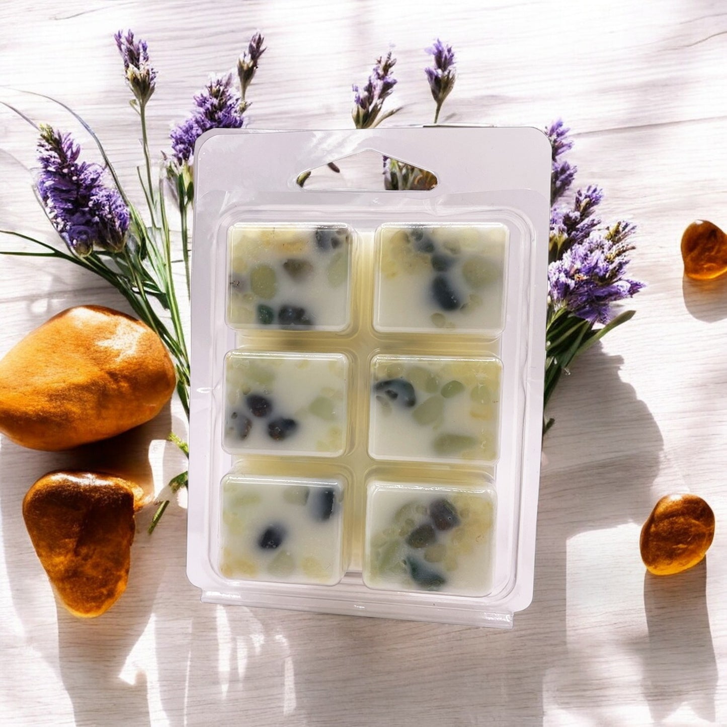 Midnight Tides Crystal-Enhanced Premium Coconut-Soy Wax Melts