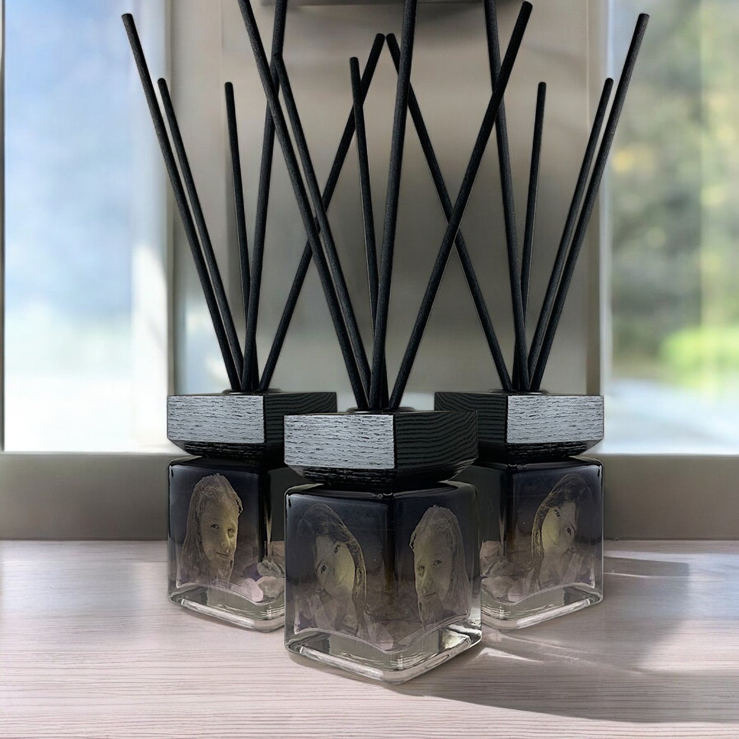 Custom Engraved Crystal Oil Diffuser, 100ml