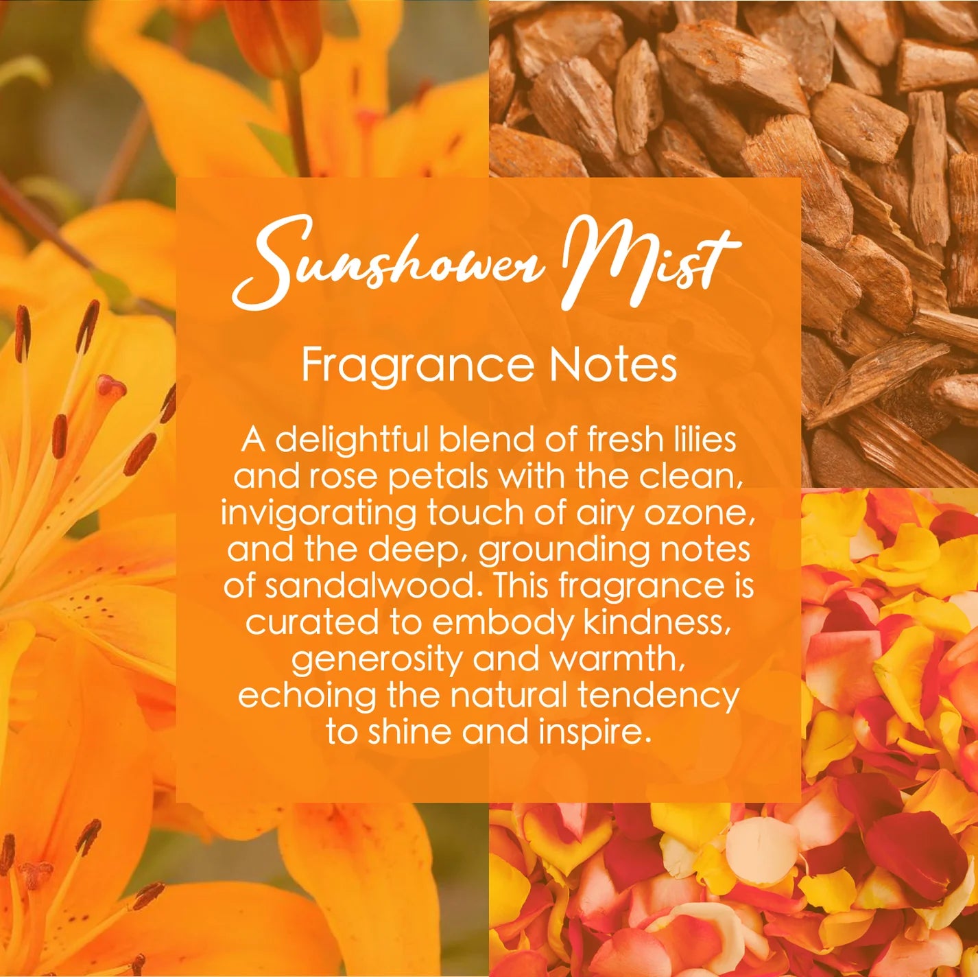 Sunshower Mist, Premium Coconut-Soy Wax Tea Light Crystal Candle, 1oz