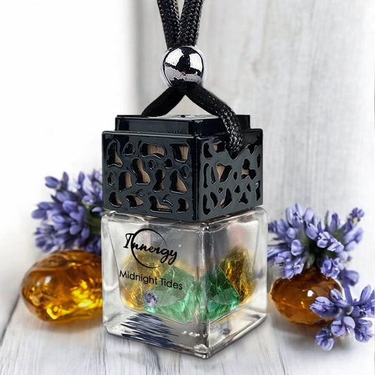 Midnight Tides Crystal-Enhanced Oil Diffuser, Car Air Freshener, 8ml