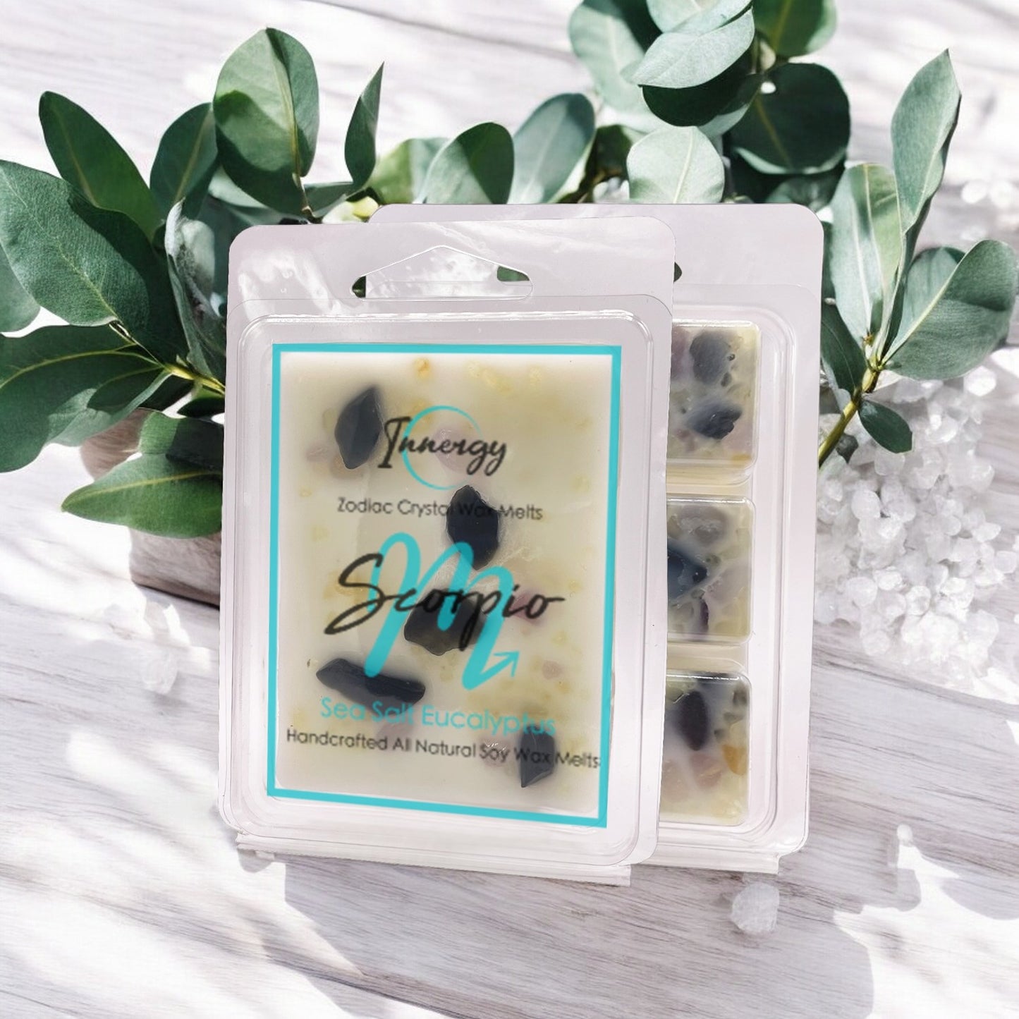Scorpio Zodiac Crystal-Enhanced Premium Coconut-Soy Wax Melts