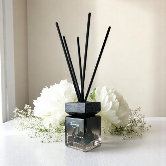 Secret Garden Crystal-Enhanced Reed Oil Diffuser, 100ml