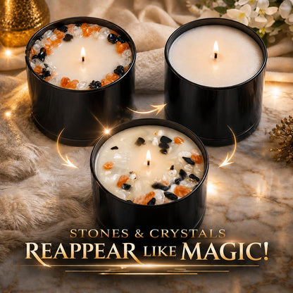 Capricorn Zodiac 3-Wick Crystal Candle, 16oz