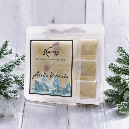 Arctic Winds Crystal-Enhanced Premium Coconut-Soy Wax Melts