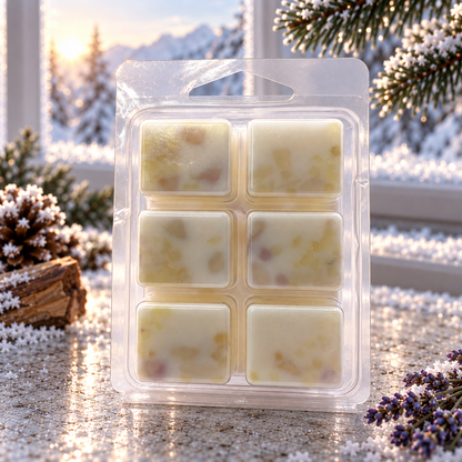 Arctic Winds Crystal-Enhanced Premium Coconut-Soy Wax Melts