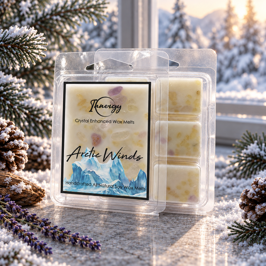 Arctic Winds Crystal-Enhanced Premium Coconut-Soy Wax Melts