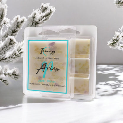 Aries Zodiac Crystal-Enhanced Premium Coconut-Soy Wax Melts