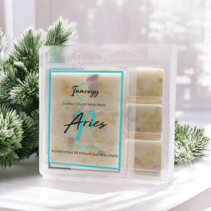 Aries Zodiac Crystal-Enhanced Premium Coconut-Soy Wax Melts