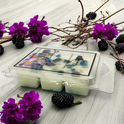 Blackberry Saffron Crystal-Enhanced Premium Coconut-Soy Wax Melts