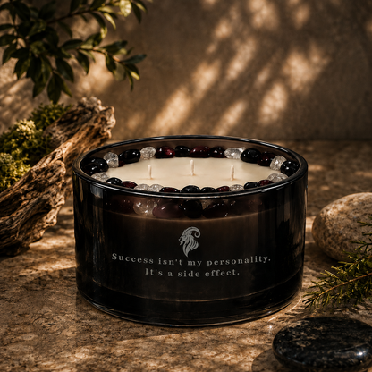 Capricorn Zodiac 3-Wick Crystal Candle, 16oz