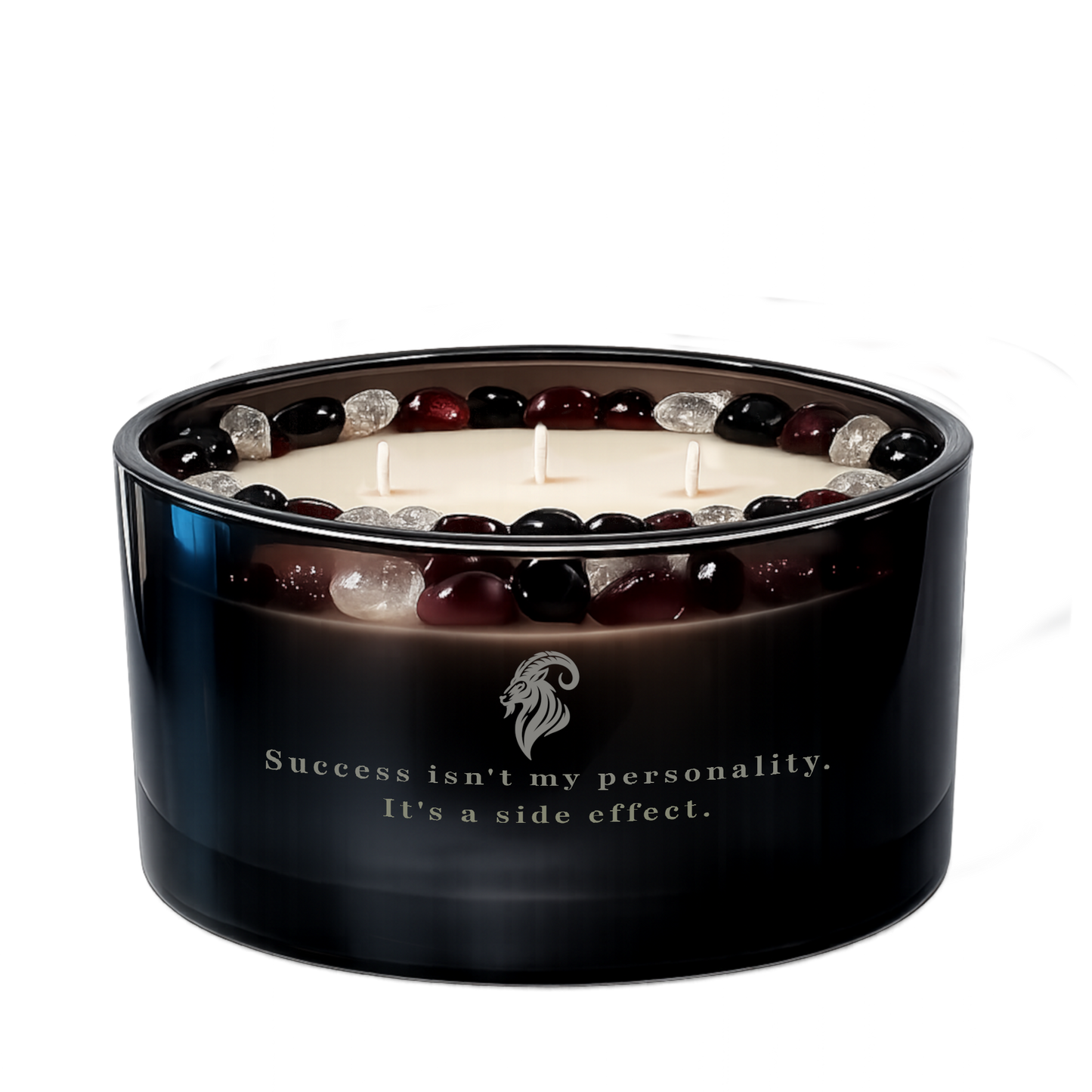 Capricorn Zodiac 3-Wick Crystal Candle, 16oz
