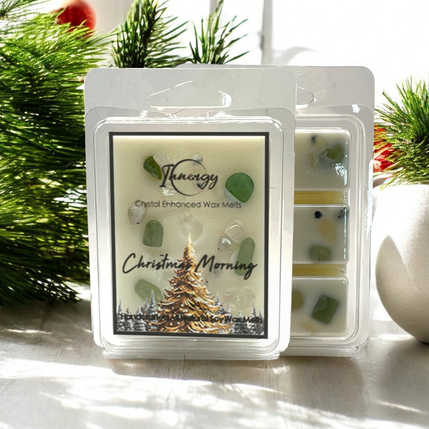 Limited Edition: Christmas Morning Crystal-Enhanced Premium Coconut-Soy Wax Melts