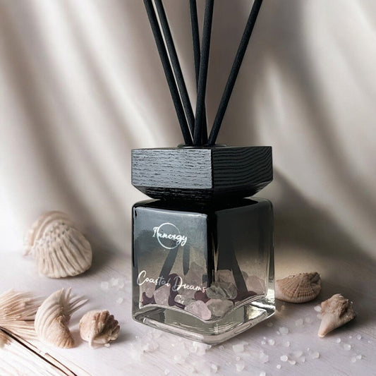 Coastal Dreams Crystal-Enhanced Reed Oil Diffuser, 100ml