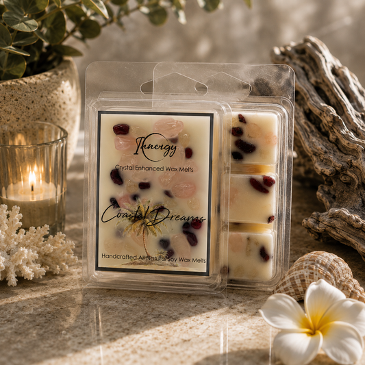 Coastal Dreams Crystal-Enhanced Premium Coconut-Soy Wax Melts
