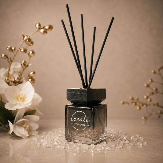 Custom Engraved Crystal Diffuser, 100ml