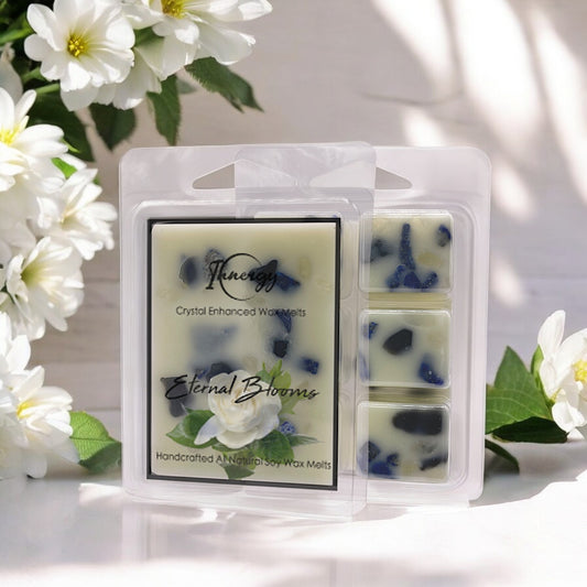 Eternal Blooms Crystal-Enhanced Premium Coconut-Soy Wax Melts