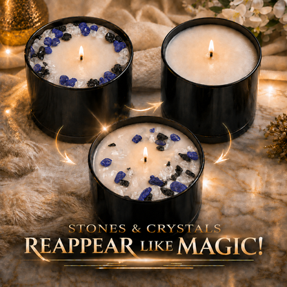 Sagittarius Zodiac Crystal Candle, 10oz