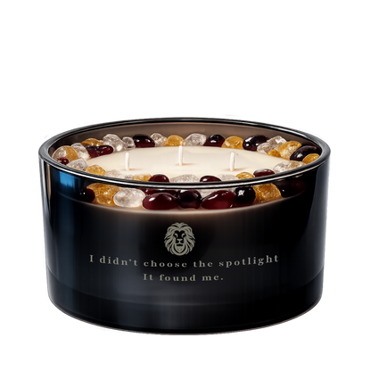 Leo Zodiac 3-Wick Crystal Candle, 16oz