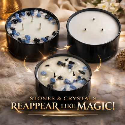 Libra Zodiac 3-Wick Crystal Candle, 16oz