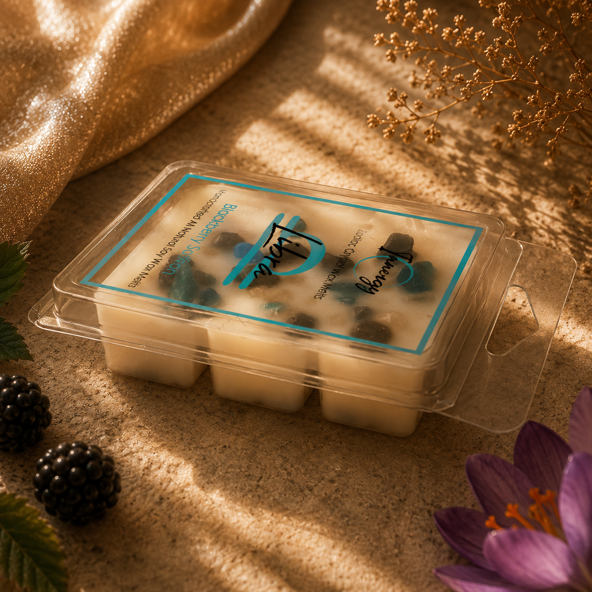 Libra Zodiac Crystal-Enhanced Premium Coconut-Soy Wax Melts