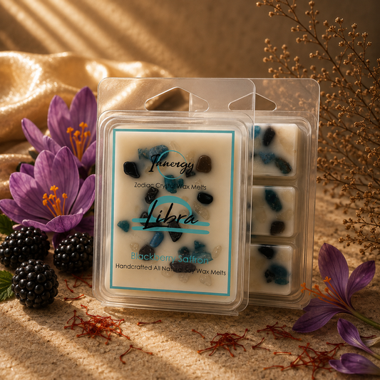 Libra Zodiac Crystal-Enhanced Premium Coconut-Soy Wax Melts