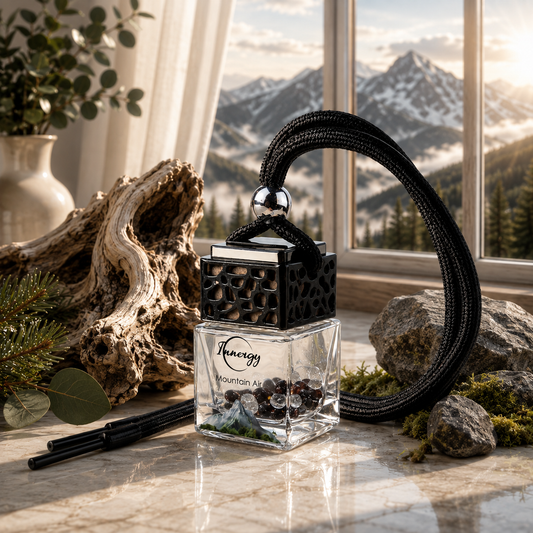Mountain Air Crystal-Enhanced Oil Diffuser, Car Air Freshener, 8ml