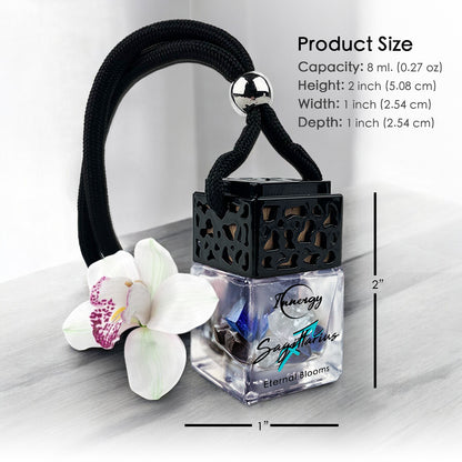 Sagittarius Zodiac Crystal-Enhanced Oil Diffuser, Car Air Freshener, 8ml