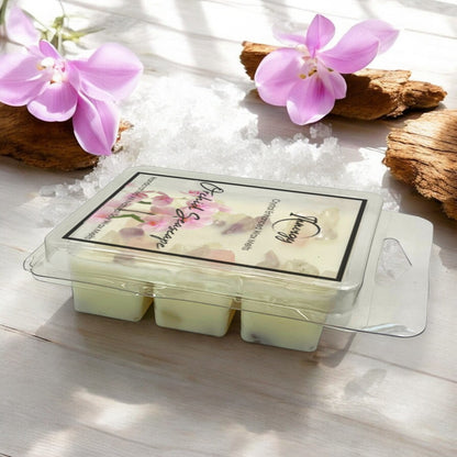 Orchid Seascape Crystal-Enhanced Premium Coconut-Soy Wax Melts