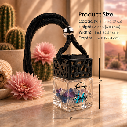 Pisces Zodiac Crystal-Enhanced Oil Diffuser, Car Air Freshener, 8ml