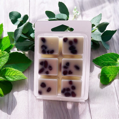 Cool Eucalyptus Mint Crystal-Enhanced Premium Coconut-Soy Wax Melts