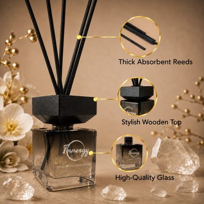 Custom Engraved Crystal Diffuser, 100ml