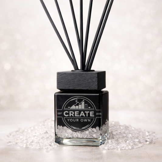 Custom Engraved Crystal Diffuser, 100ml