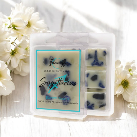 Sagittarius Zodiac Crystal-Enhanced Premium Coconut-Soy Wax Melts