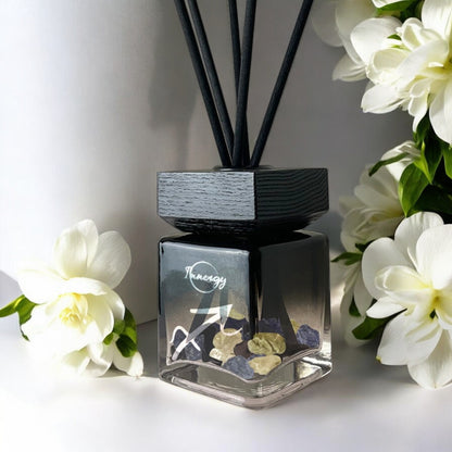 Sagittarius Zodiac Crystal-Enhanced Reed Oil Diffuser, Eternal Blooms Scent, 100ml