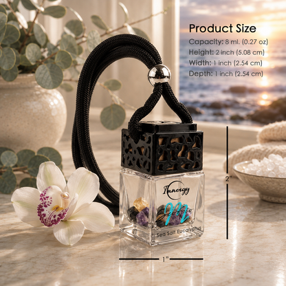 Scorpius Zodiac Crystal-Enhanced Oil Diffuser, Car Air Freshener, 8ml