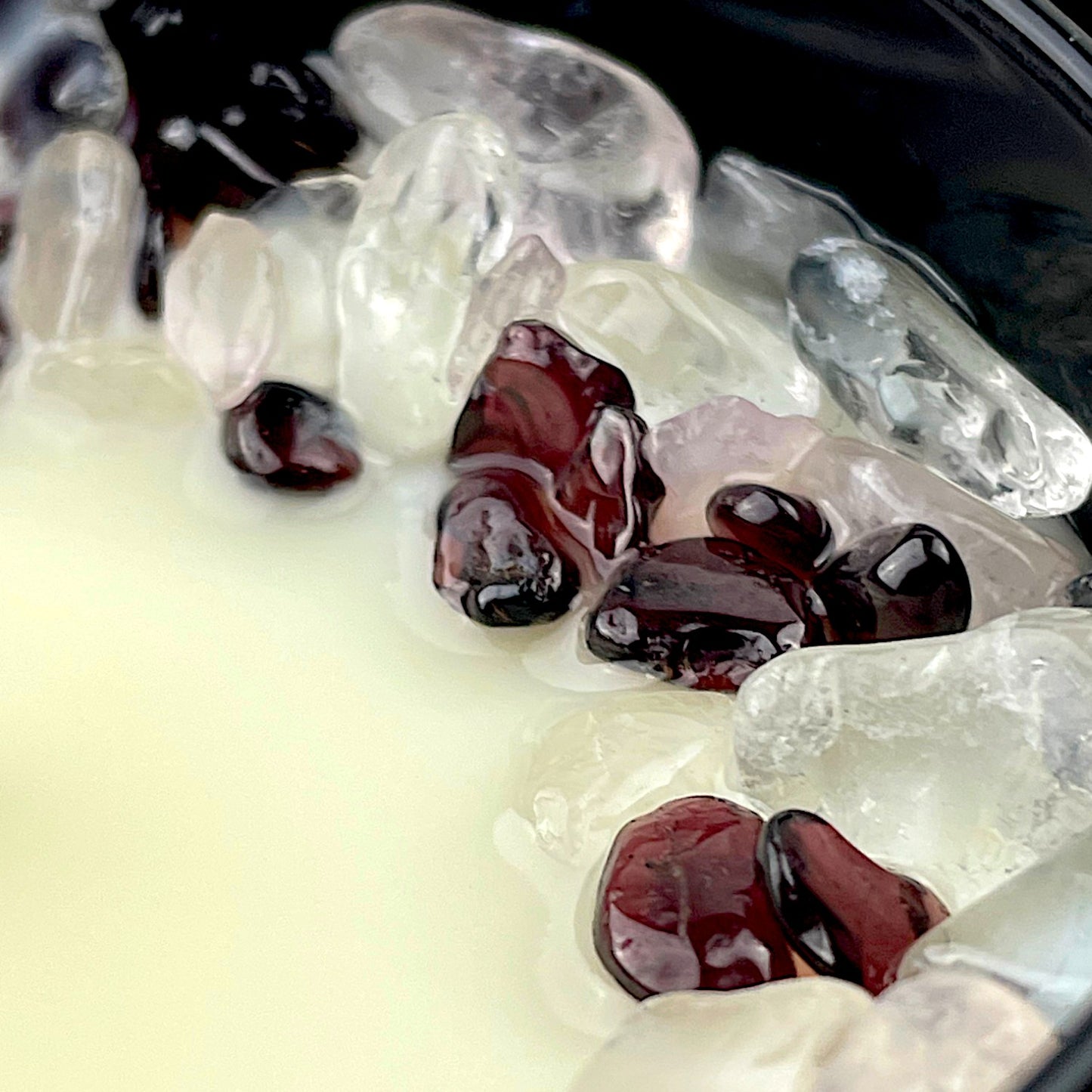 Custom Engraved Crystal Candle, Single Wick