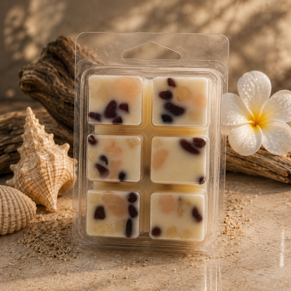 Coastal Dreams Crystal-Enhanced Premium Coconut-Soy Wax Melts