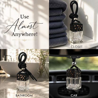 Cypress Mist Crystal-Enhanced Oil Diffuser, Car Air Freshener, 8ml