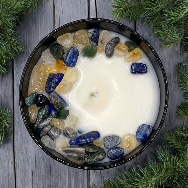 Botanical Gin Crystal Candle, 10oz