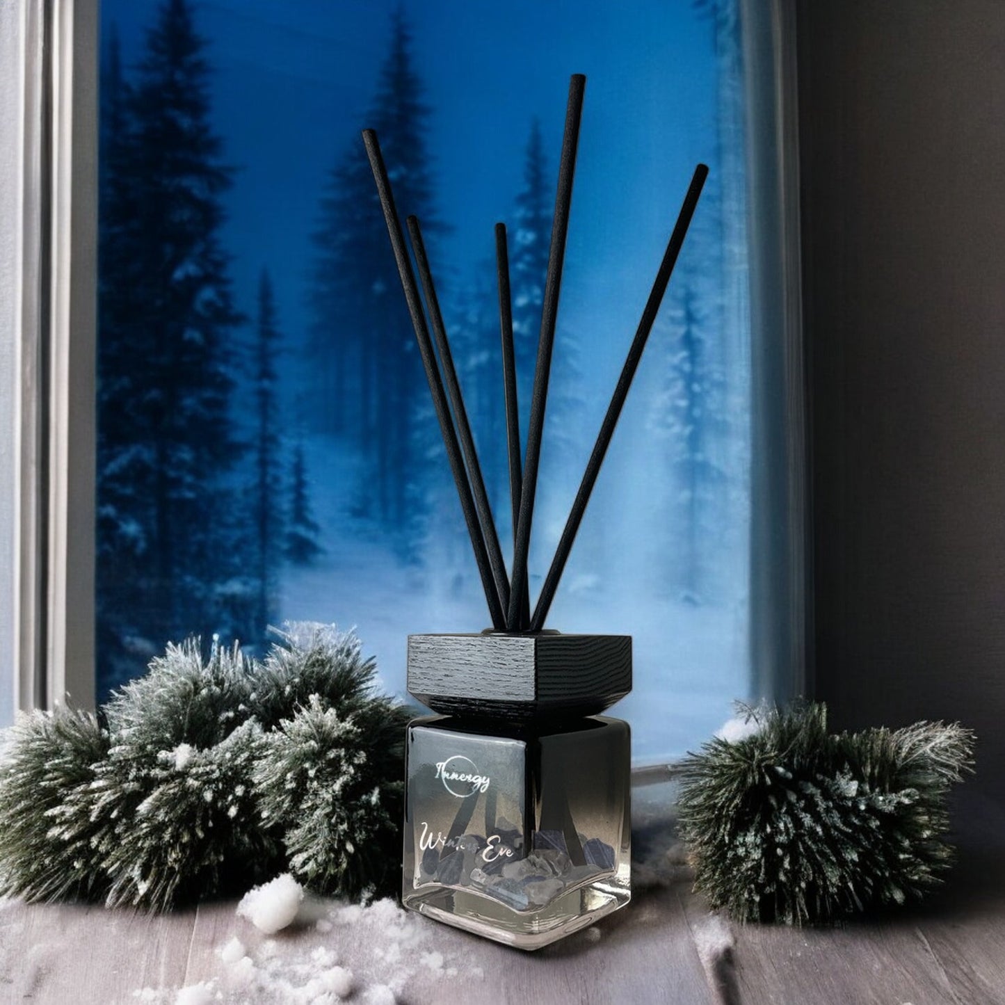 Limited Edition: Winter's Eve Crystal-Enhanced Reed Oil Diffuser, 100ml