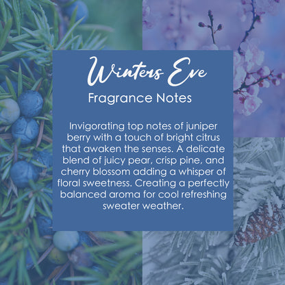 Limited Edition: Winters Eve Crystal-Enhanced Premium Coconut-Soy Wax Melts