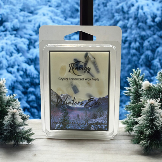 Limited Edition: Winters Eve Crystal-Enhanced Premium Coconut-Soy Wax Melts