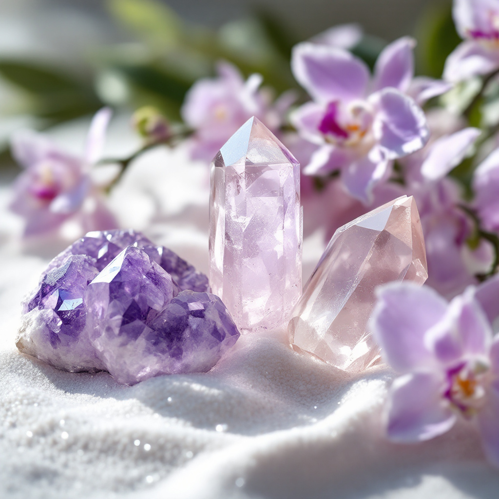 Orchid Seascape Crystal-Enhanced Premium Coconut-Soy Wax Melts
