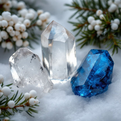 Limited Edition: Winters Eve Crystal-Enhanced Premium Coconut-Soy Wax Melts